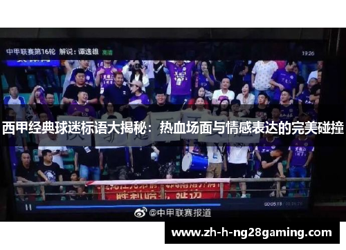 西甲经典球迷标语大揭秘:热血场面与情感表达的完美碰撞 西甲经典球迷标语大揭秘:热血场面与情感表达的完美碰撞
