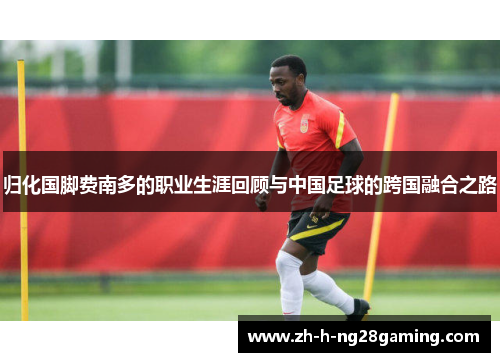 归化国脚费南多的职业生涯回顾与中国足球的跨国融合之路