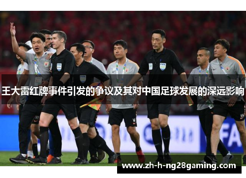王大雷红牌事件引发的争议及其对中国足球发展的深远影响